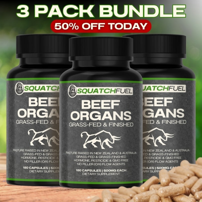 Grass-Fed Beef Organs: Power Bundle