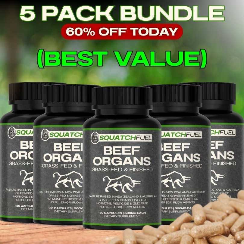 Grass-Fed Beef Organs: Power Bundle
